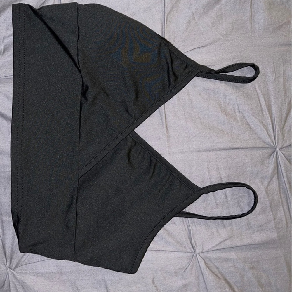 Black tank/bralette top